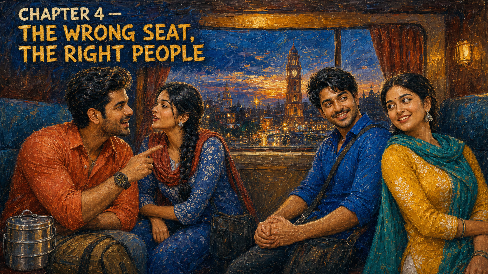 THE WRONG SEAT, THE RIGHT PEOPLE