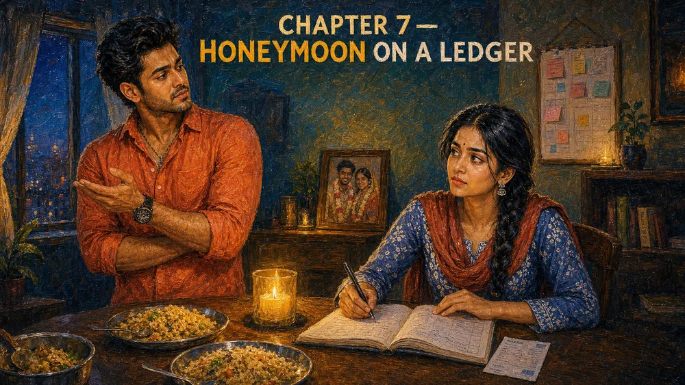 HONEYMOON ON A LEDGER