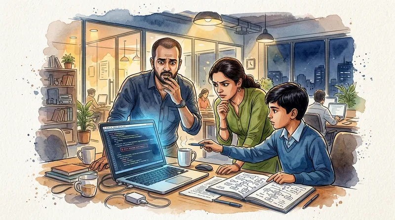 Chacha, Code Aur Crisis
