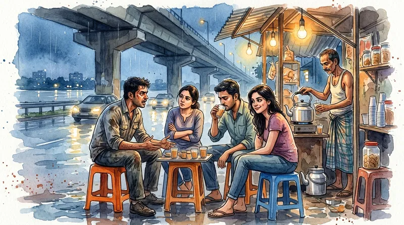 Chai Flood Aur Apna Ghar