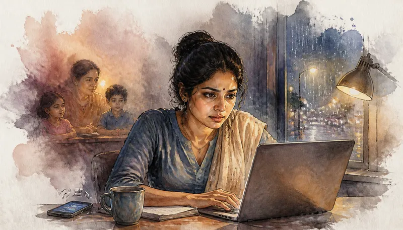 **Contract, Coffee aur Kuch Unsaid**