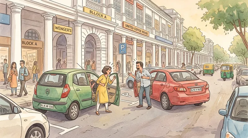 **CP Parking Ka Mahabharat**