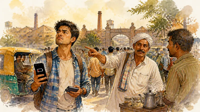 Gaon Ka Ladka City Ka Scene