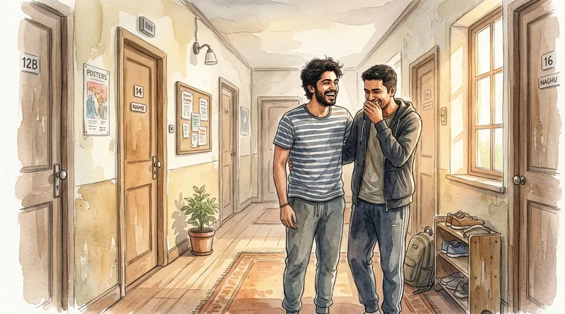 **Hostel Corridor Mein Dil Ka DJ**
