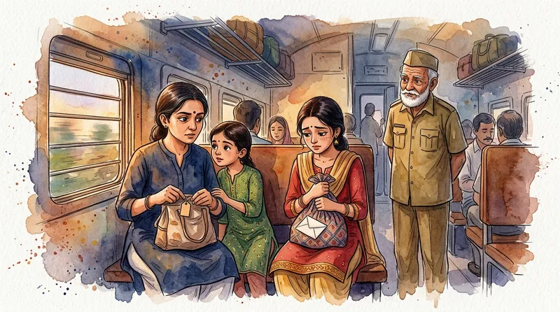 Howrah Express Mein Ek Bag, Do Behenen Aur Ek Sach