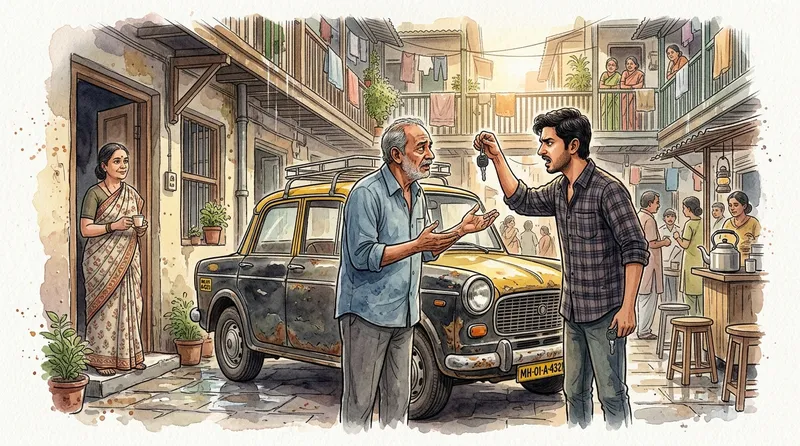 Kaali-Yellow Cab, Teen Seats Aur Do Zidd