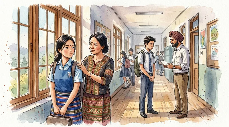 **Khamosh Ghar, Sachcha Rishta**