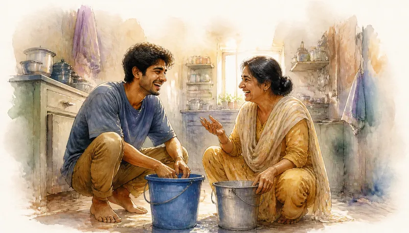 **Lavkar, Thamba, aur Ek Bucket Ka Jugaad**