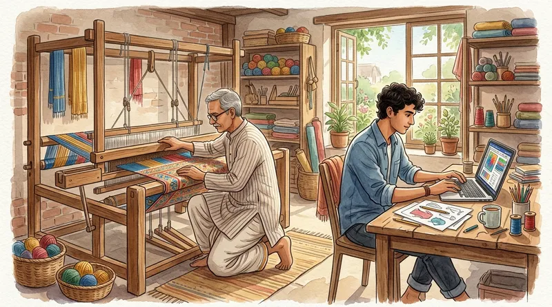 Loom, Laptop aur Woh Pehli Haan