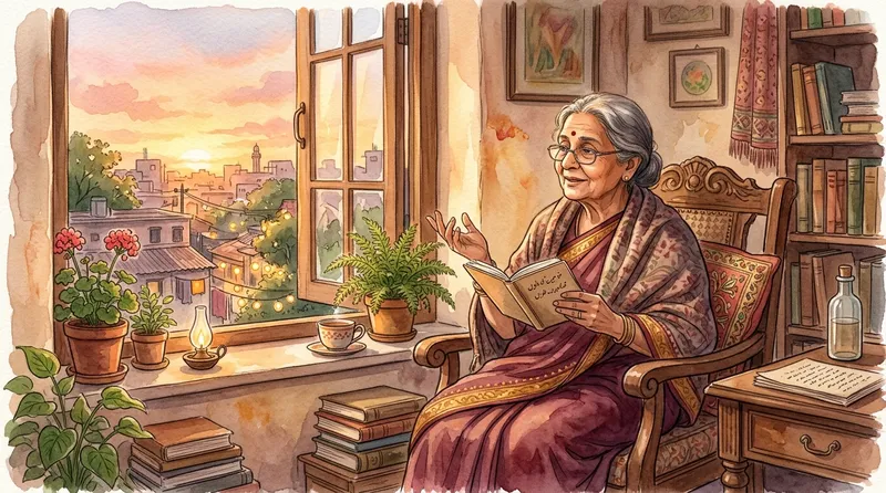 **Rent, Biryani aur Begum Saab ki Shayari**